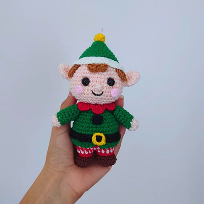 Santa's Elf - Amigurumi Crochet Pattern (PDF) - BEGINNER