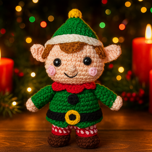 Santa's Elf - Amigurumi Crochet Pattern (PDF) - BEGINNER