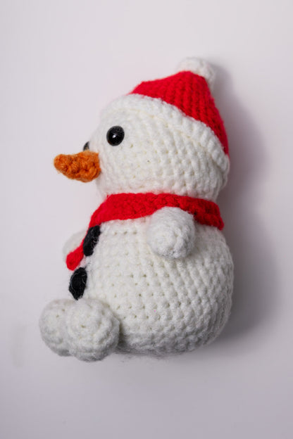 Snowman Amigurumi Crochet Pattern (PDF) - Beginner