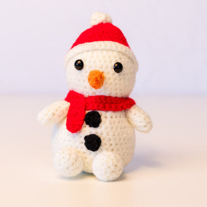 Snowman Amigurumi Crochet Pattern (PDF) - Beginner